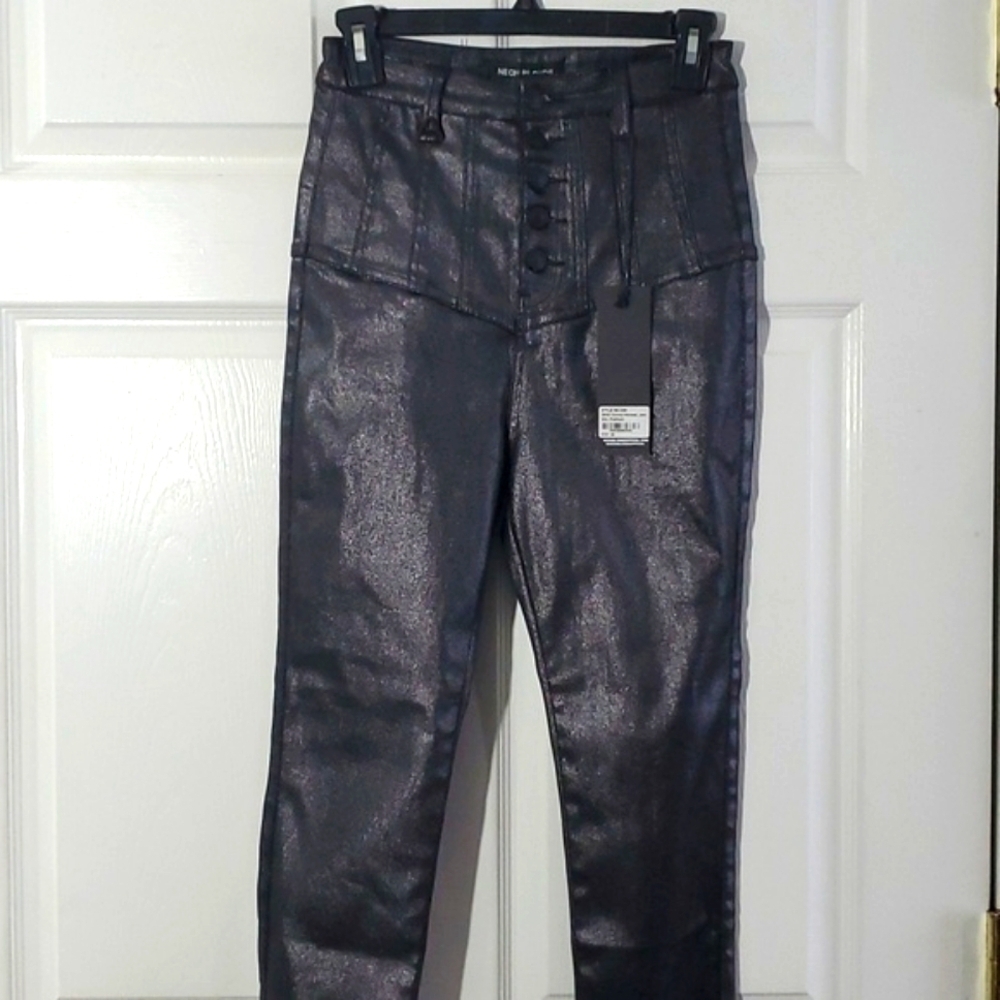 Neon Blonde Pants Platinum Christy  Size 26